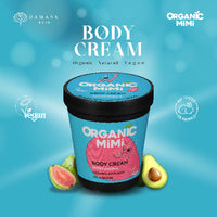 Organic Mimi Body Cream Moisturizing Avocado & Guava by Damask Rose