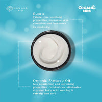 Organic Mimi Body Cream Moisturizing Avocado & Guava by Damask Rose