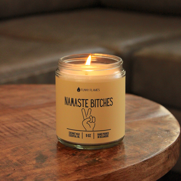 Namaste Bitches (yellow)