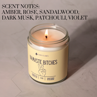 Namaste Bitches (yellow)