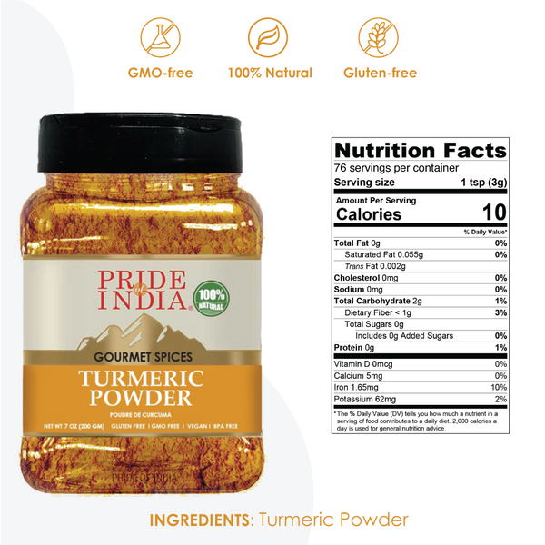 Gourmet Turmeric Ground (High 5-6% Curcumin)