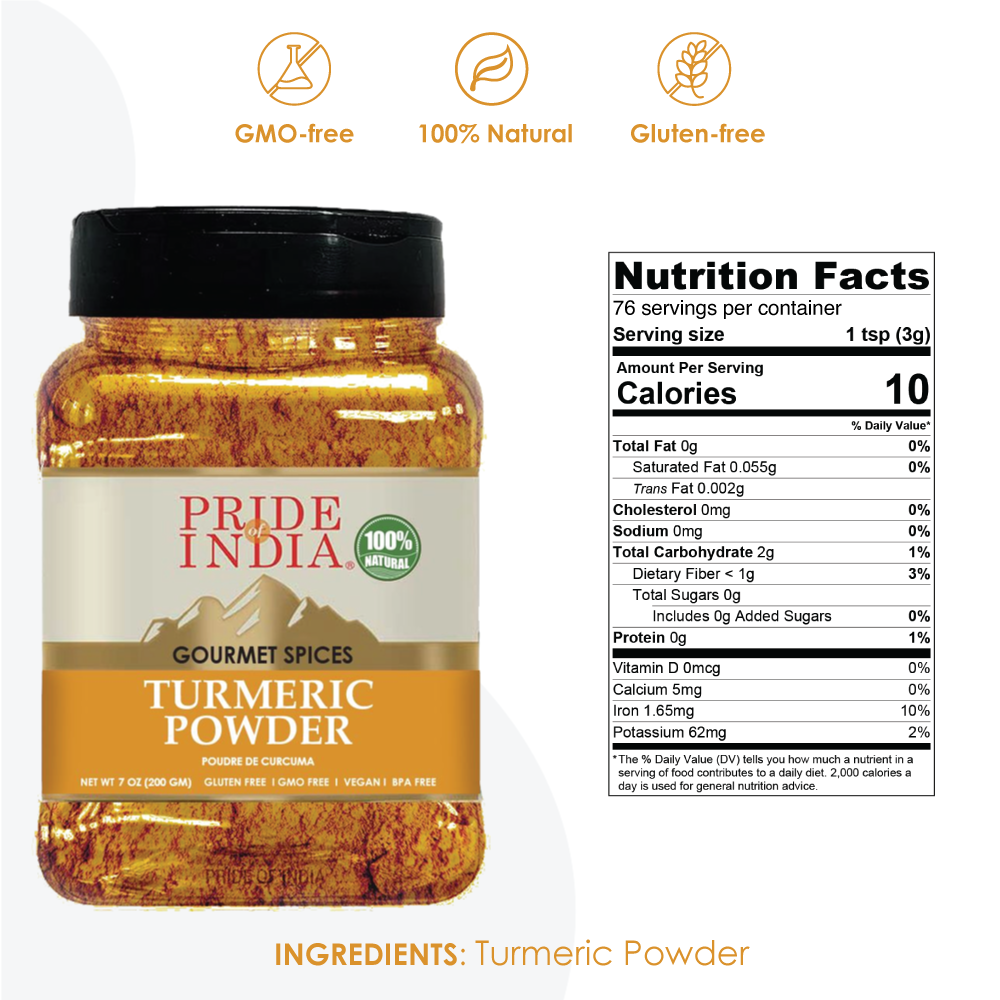 Gourmet Turmeric Ground (High 5-6% Curcumin)