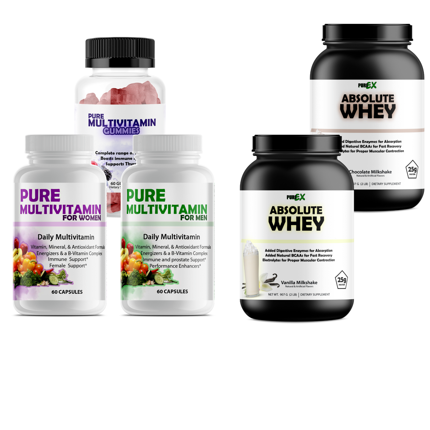 Multivitamins + Protein