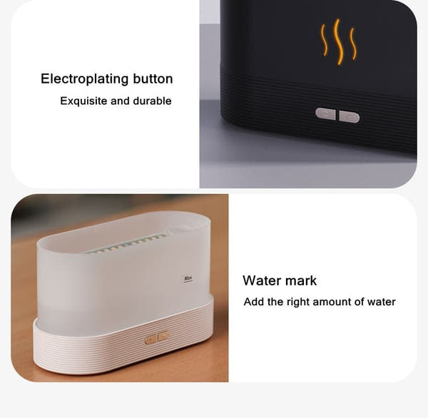 Ultrasonic Usb Fire Essential Oil Aroma Diffuser