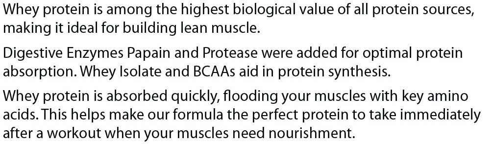 Asolute Whey  Vanilla